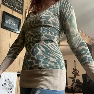 Animal print tunic/shirt